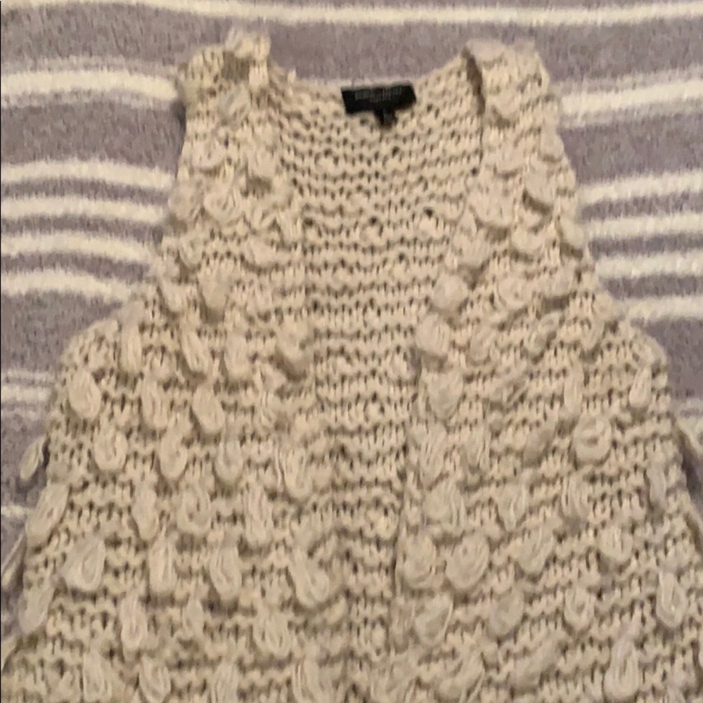 Adorable cream vest
